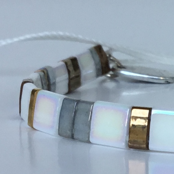 🆕 Miyuki tila bead bracelet - Picture 2 of 3